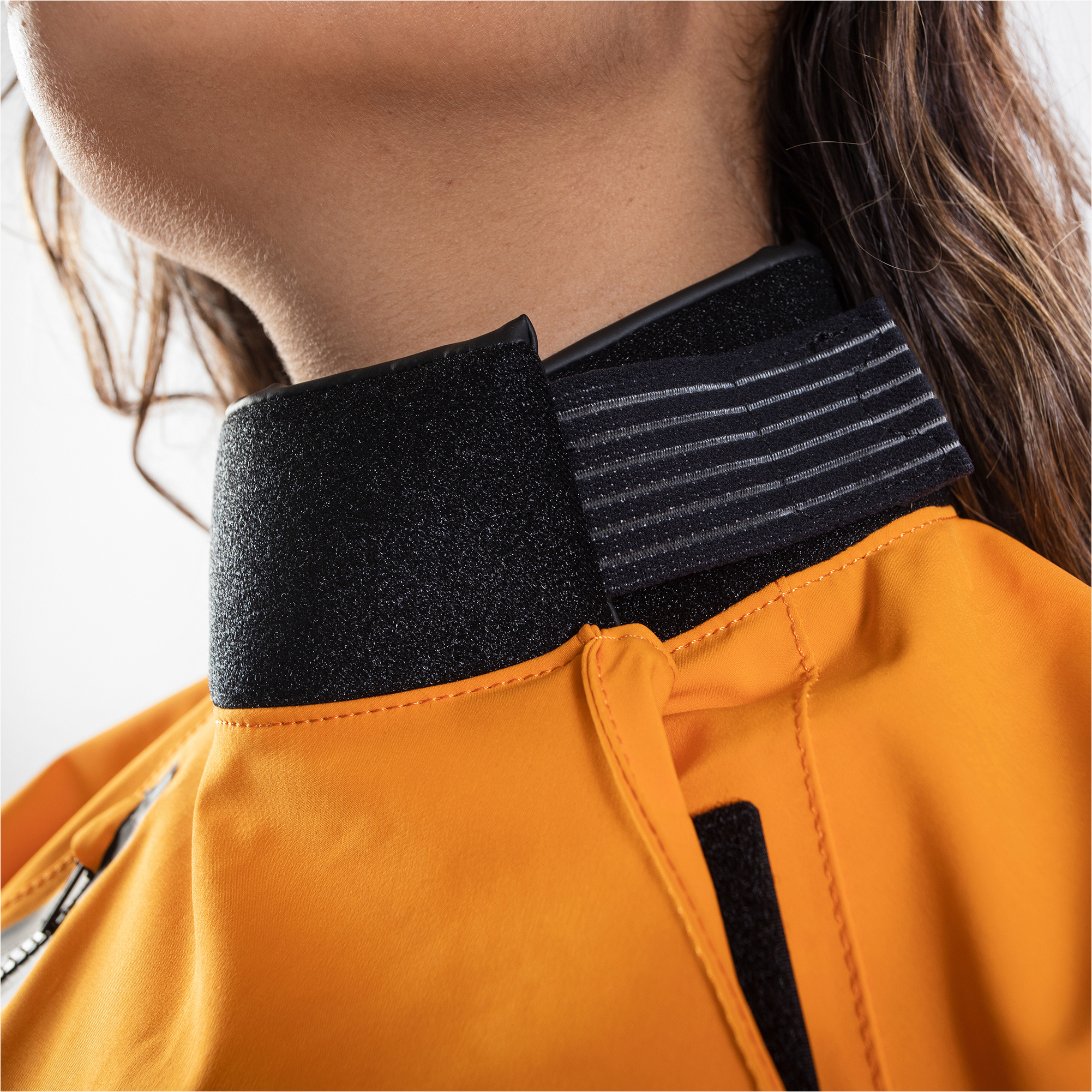 2025 Gul Womens Gamma Taped Spray Top ST0033-C1 - Orange / Geo